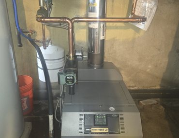 Laars Boiler installation by NextGen Heating & Air Conditioning