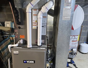 York Heating installation by NextGen Heating & Air Conditioning