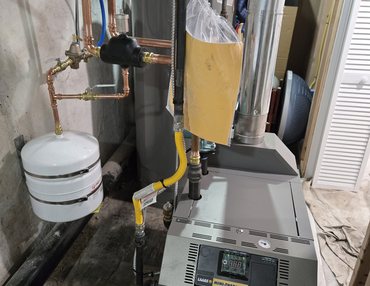 Laars Boiler installation by NextGen Heating & Air Conditioning