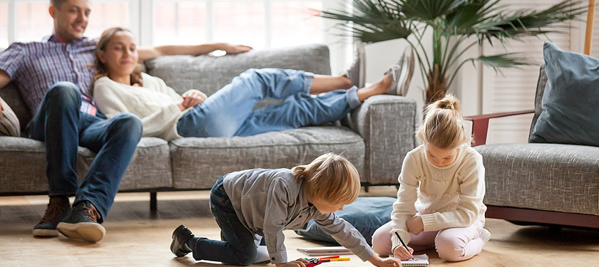 A comfortable Philadelphia home kept that way by the NextGen HVAC Comfort Plan
